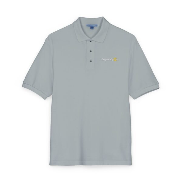 Casual Embroidered Polo Shirt for Everyday Wear, Classic Style, Perfect Gift, Summer Outdoor Activities, Tailored Fit, Unisex Design - Image 6