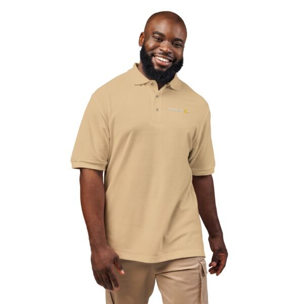 Casual Embroidered Polo Shirt for Everyday Wear, Classic Style, Perfect Gift, Summer Outdoor Activities, Tailored Fit, Unisex Design - Image 16