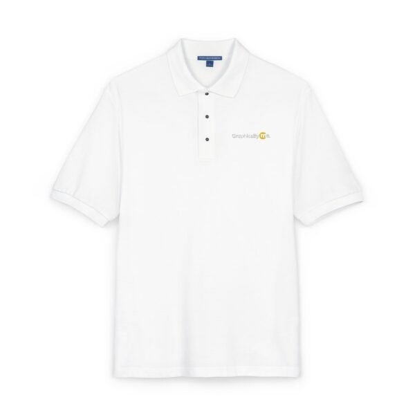 Casual Embroidered Polo Shirt for Everyday Wear, Classic Style, Perfect Gift, Summer Outdoor Activities, Tailored Fit, Unisex Design - Image 2