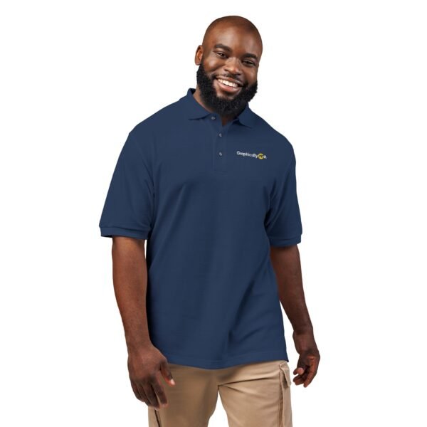 Casual Embroidered Polo Shirt for Everyday Wear, Classic Style, Perfect Gift, Summer Outdoor Activities, Tailored Fit, Unisex Design - Image 24