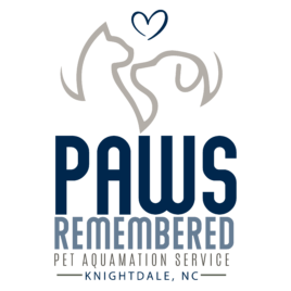 Paws Remembered Pet Aquamation Service, Logo Design